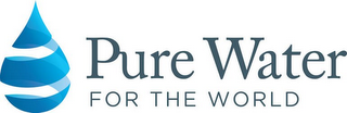 PURE WATER FOR THE WORLD logo