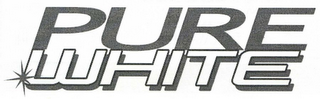 PURE WHITE logo