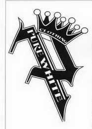 PURE WHITE CLOTHING logo