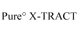 PURE° X-TRACT logo