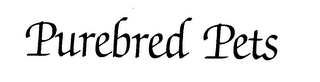PUREBRED PETS logo
