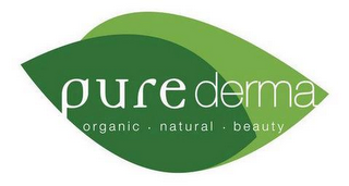 PUREDERMA, ORGANIC. NATURAL. BEAUTY logo