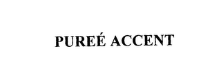 PUREE ACCENT logo