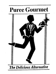 PUREE GOURMET THE DELICIOUS ALTERNATIVE logo