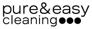 PURE&EASY CLEANING logo