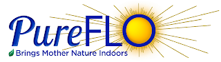 PUREFLO BRINGS MOTHER NATURE INDOORS logo