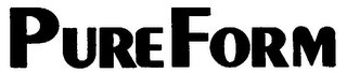 PUREFORM logo