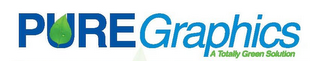 PUREGRAPHICS A TOTALLY GREEN SOLUTION logo