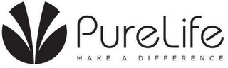 PURELIFE MAKE A DIFFERENCE logo