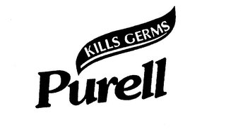 PURELL KILLS GERMS logo