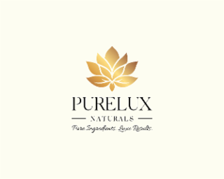 PURELUX NATURALS PURE INGREDIENTS. LUXE RESULTS. logo