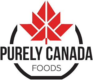 PURELY CANADA FOODS logo