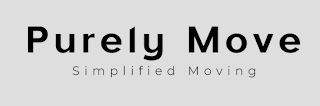 PURELY MOVE SIMPLIFIED MOVING logo