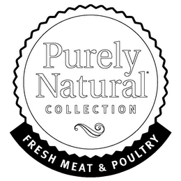 PURELY NATURAL COLLECTION FRESH MEAT & POULTRY logo