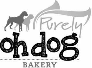 PURELY OH DOG BAKERY logo