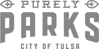 PURELY PARKS CITY OF TULSA logo