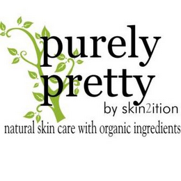 PURELY PRETTY BY SKIN2ITION NATURAL SKIN CARE WITH ORGANIC INGREDIENTS logo