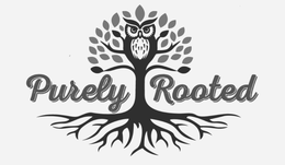 PURELY ROOTED logo
