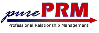 PUREPRM PROFESSIONAL RELATIONSHIP MANAGEMENT logo
