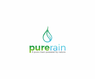 PURERAIN A PURE CLEAN POWERED BY NATURE logo