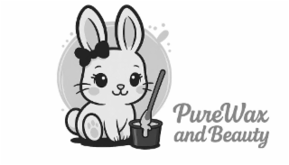PUREWAX AND BEAUTY logo