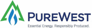 PUREWEST ESSENTIAL ENERGY. RESPONSIBLY PRODUCED. logo