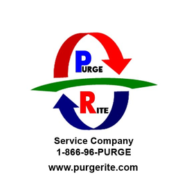 PURGE RITE SERVICE COMPANY 1-866-96-PURGE WWW.PURGERITE.COM logo