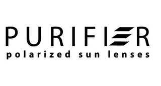PURIFIER POLARIZED SUN LENSES logo