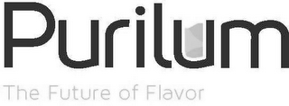 PURILUM THE FUTURE OF FLAVOR logo