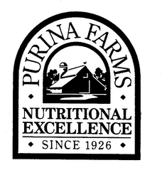 PURINA FARMS NUTRITIONAL EXCELLENCE SINCE 1926 logo