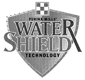 PURINA MILLS WATER SHIELD TECHNOLOGY logo