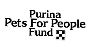 PURINA PETS FOR PEOPLE FUND logo