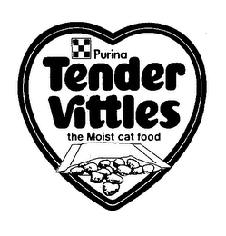 PURINA TENDER VITTLES THE MOIST CAT FOOD logo
