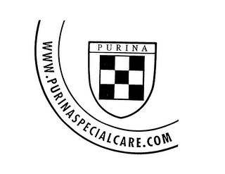 PURINA WWW.PURINASPECIALCARE.COM logo