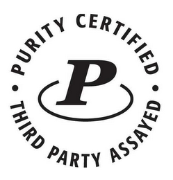 PURITY CERTIFIED THIRD PARTY ASSAYED P logo