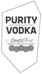 PURITY VODKA BY THOMAS KUUTTANEN, MASTER BLENDER logo