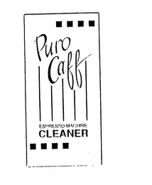 PURO CAFF ESPRESSO MACHINE CLEANER logo
