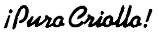 PURO CRIOLLO! logo
