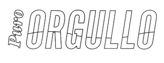PURO ORGULLO logo