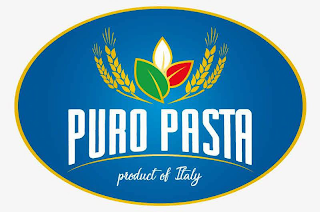 PURO PASTA PRODUCT OF ITALY logo