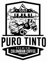 PURO TINTO PREMIUM COLOMBIAN COFFEE logo