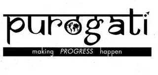 PUROGATI MAKING PROGRESS HAPPEN logo