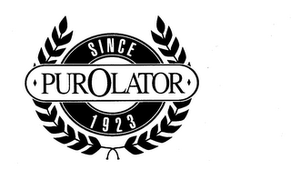 PUROLATOR SINCE 1923 logo