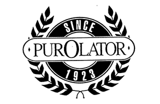 PUROLATOR SINCE 1923 logo