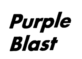 PURPLE BLAST logo