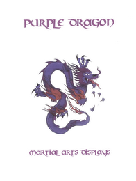PURPLE DRAGON MARTIAL ARTS DISPLAYS logo
