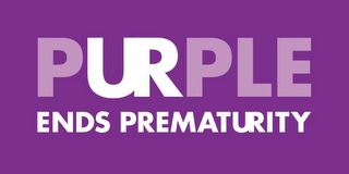 PURPLE ENDS PREMATURITY logo