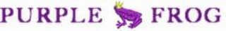 PURPLE FROG logo