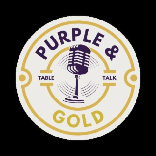 PURPLE & GOLD TABLE TALK logo