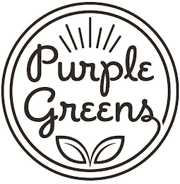 PURPLE GREENS logo